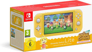 Console Nintendo Switch Lite Animal Crossing New Horizons Gialla