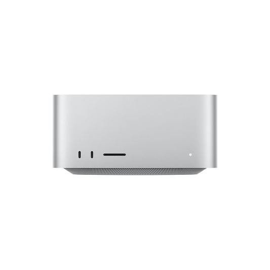 Apple Mac Studio M3 Ultra argento vista frontale